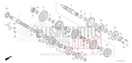 BOITE DE VITESSES CRF300LAP de 2023